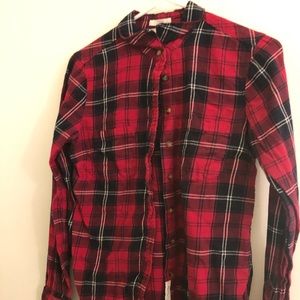 Flannel shirt.